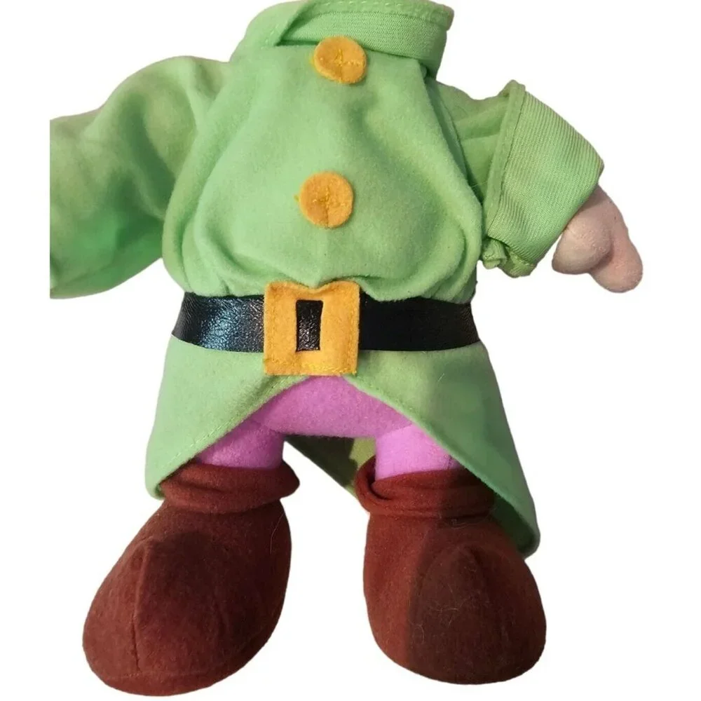 Disney Mattel Snow White Dopey Dwarf Plush Doll 12
